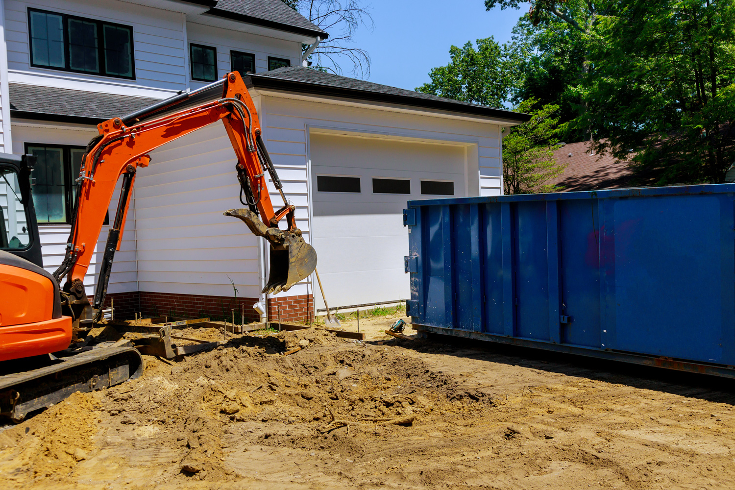 40 yard dumpster rental placement