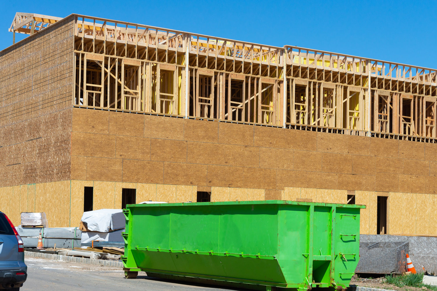 dumpsters for construction