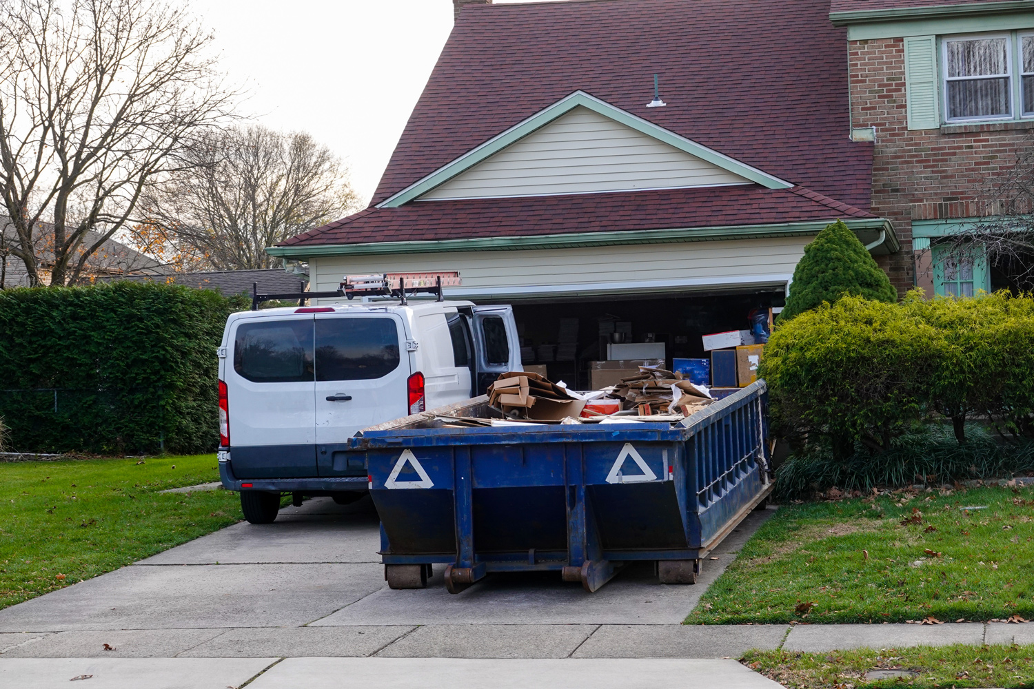 residential dumpster placement