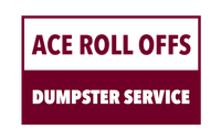 Ace Rolloffs Dumpster Service logo