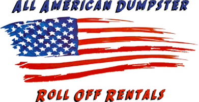 All American Dumpster logo
